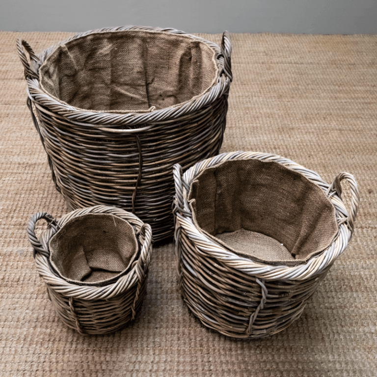 round log baskets 3