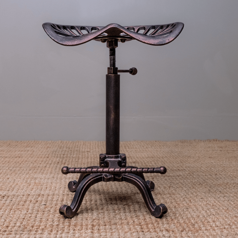 Track Bar Stool Copper